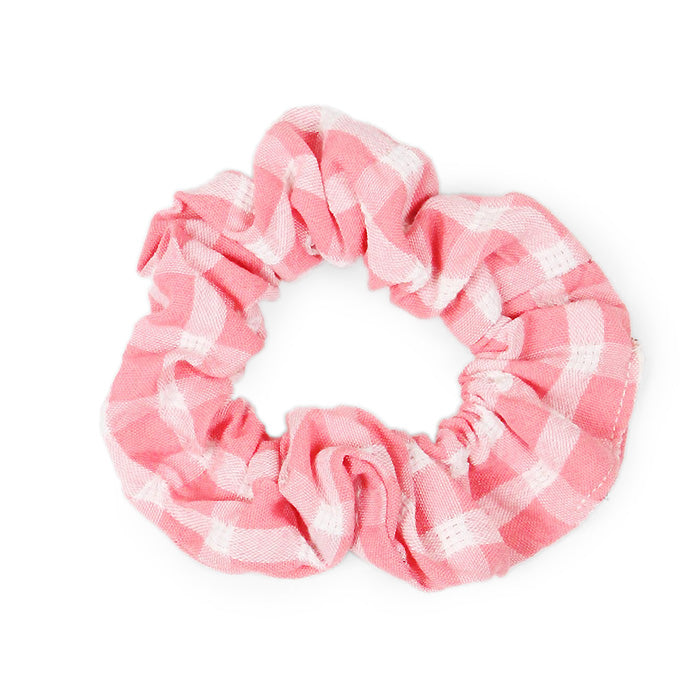 PLAID HAIR SCRUNCHIE