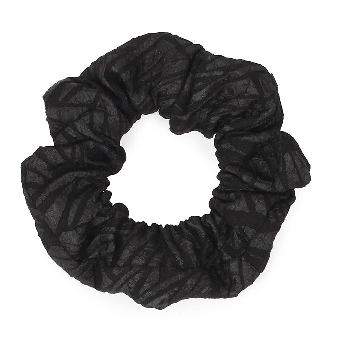 ABSTRACT TEXTURE HAIR SCRUNCHIE