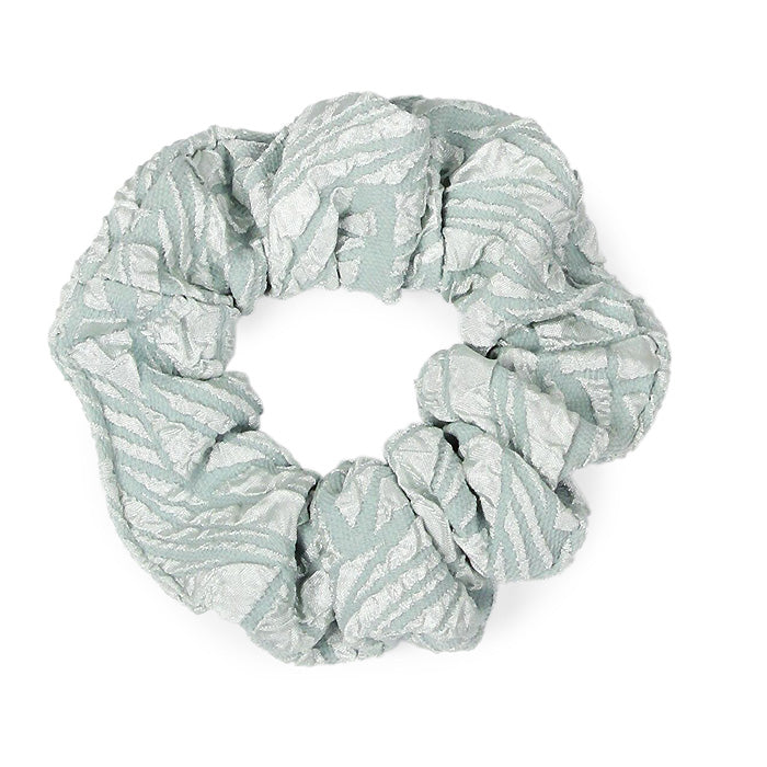 ABSTRACT TEXTURE HAIR SCRUNCHIE