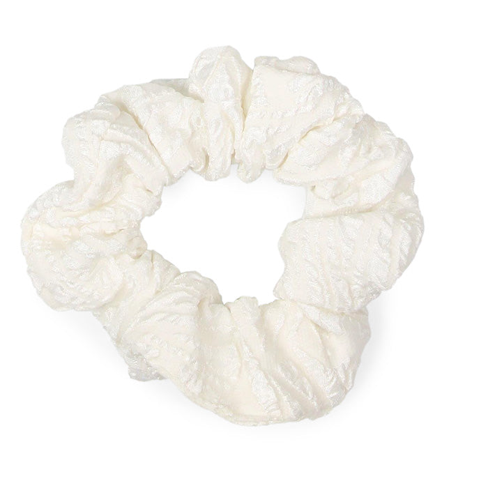 ABSTRACT TEXTURE HAIR SCRUNCHIE