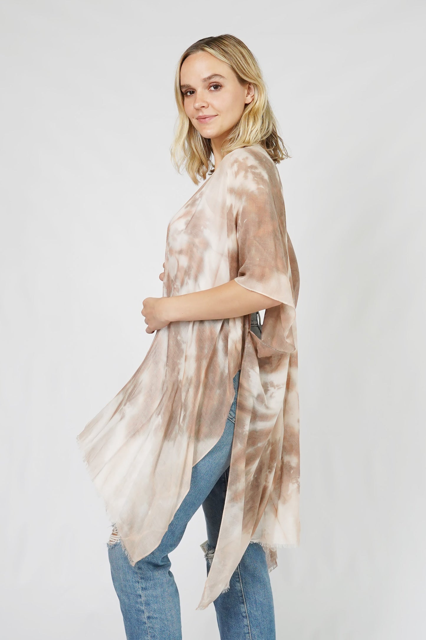 TIE DYE KIMONO/VEST