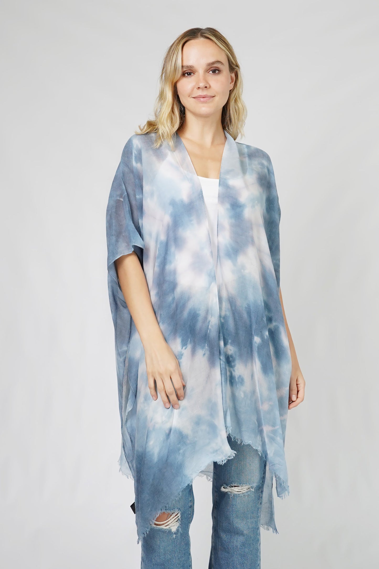 TIE DYE KIMONO/VEST