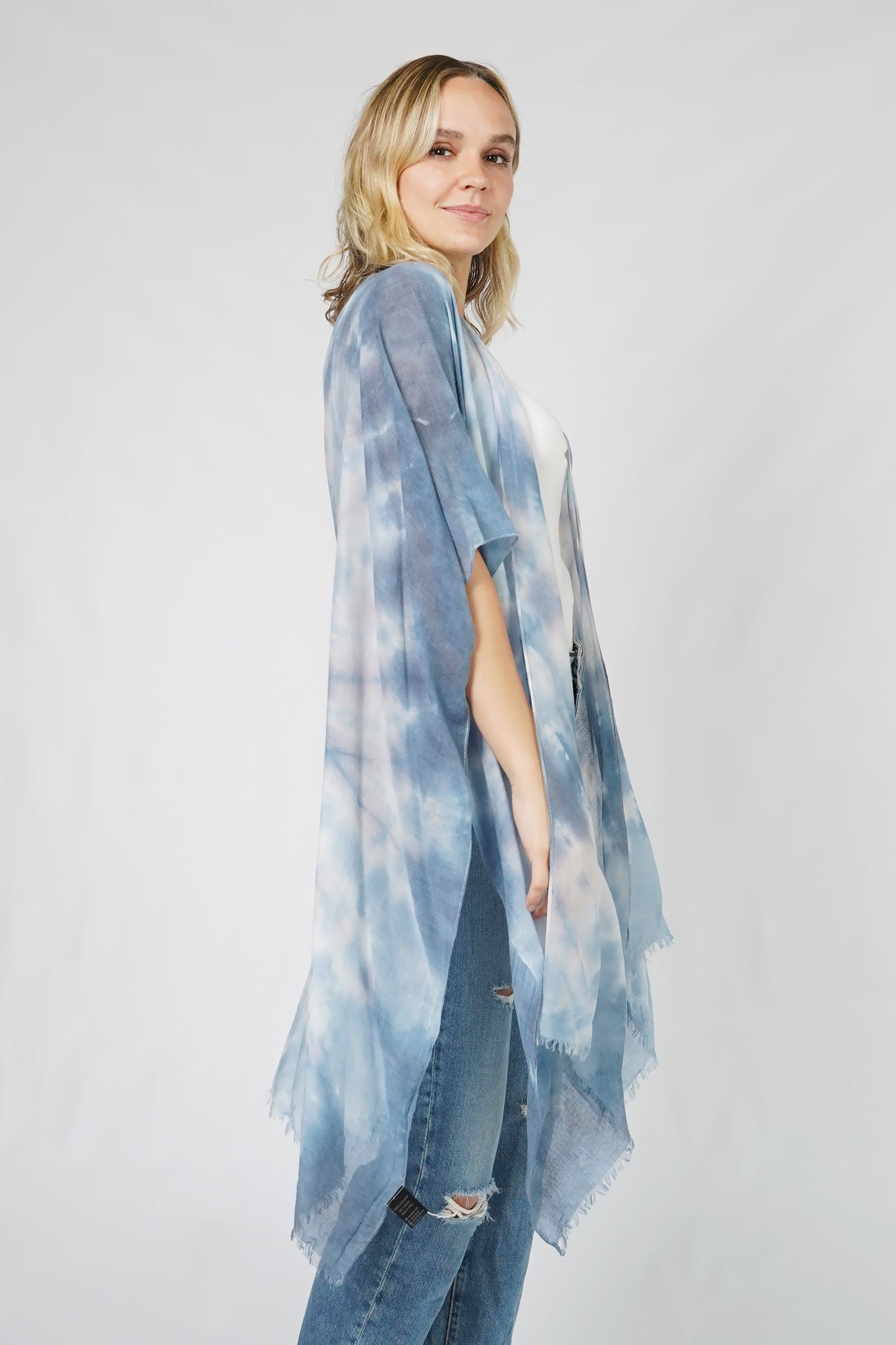 TIE DYE KIMONO/VEST