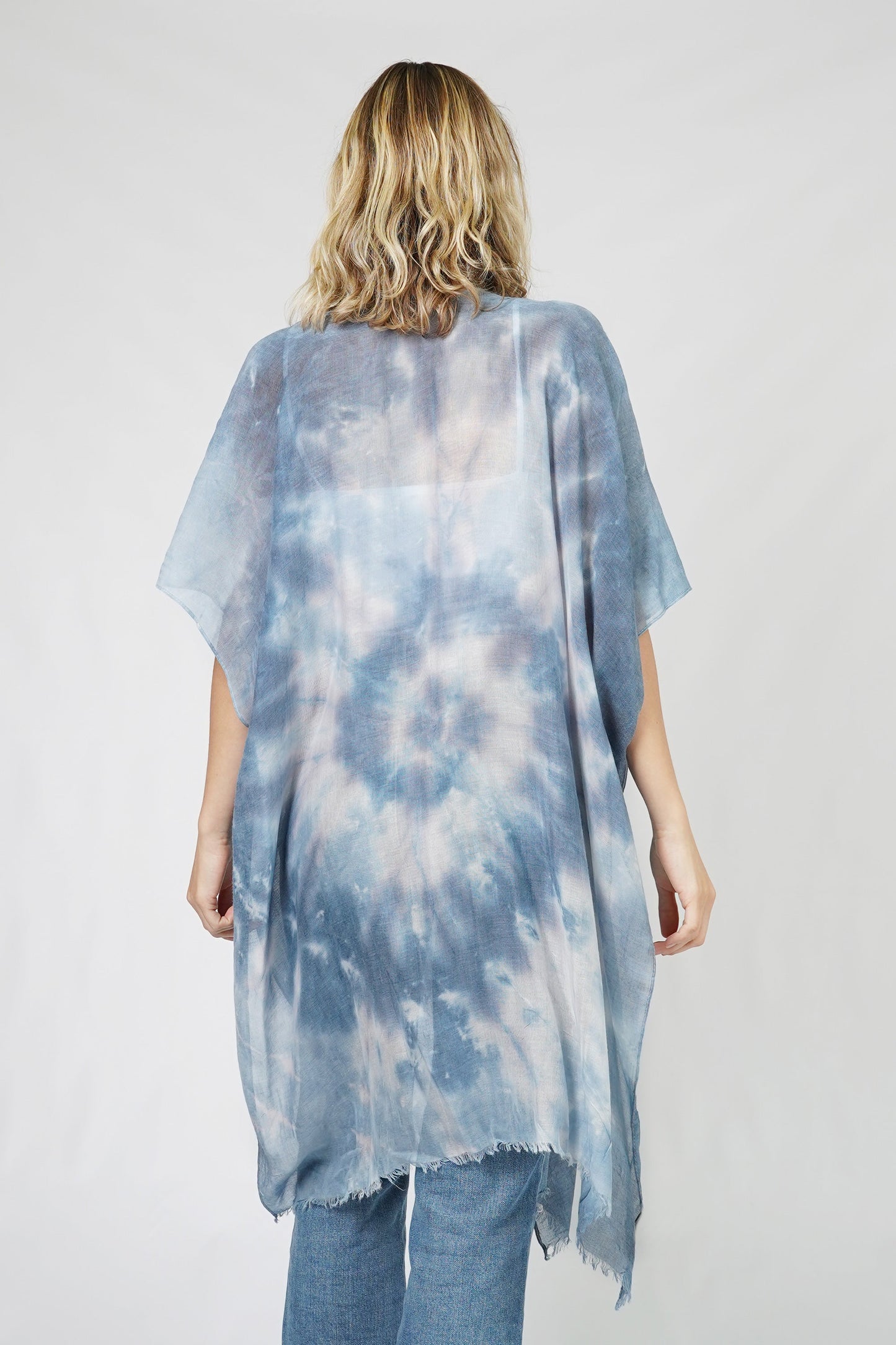 TIE DYE KIMONO/VEST